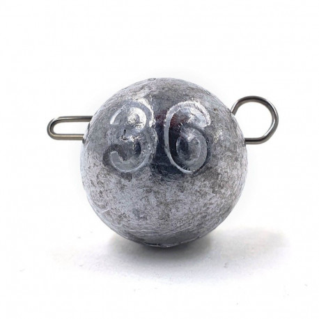 Jig sinker RB, 18 g, värvimata, 3 tk, Merganser