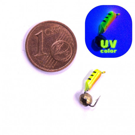 Mormyška tungsten Beznasadka 2.5 0.6g 03-058-11 gold