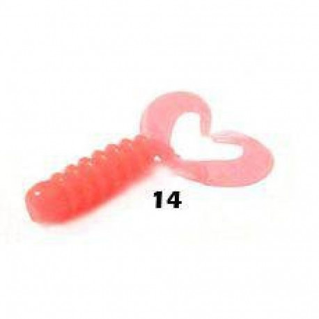 Rubber bait ring twin tail RB-01 14