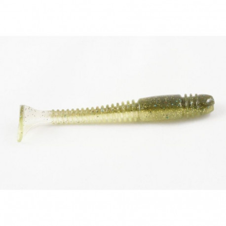 Soft lure HITFISH Leuka Flat 4 R116 5pcs