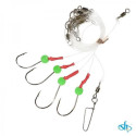 Bottom fishing rig S-MRG01 9/0 1,2mm