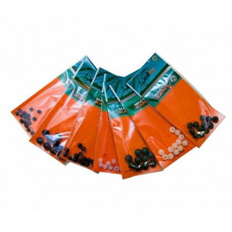 Põhjaõnge pärl d.9 helendav silikoon (12tk/pk)