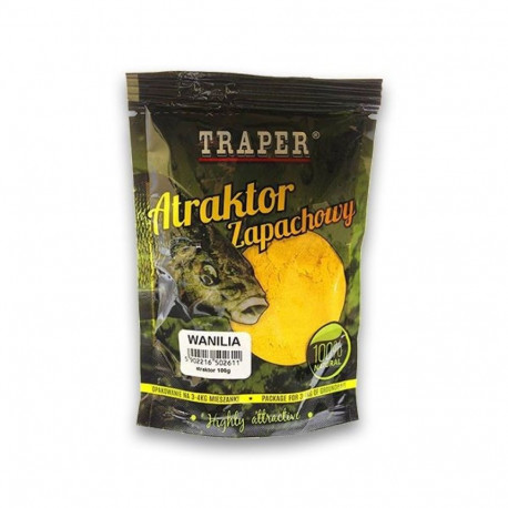Groundbait additive TRAPER Atraktor Vanilla 100g
