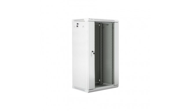 LANBERG WF01-6422-10S Lanberg wall-mounted rack 19 demounted flat pack 22U/600x450mm gray