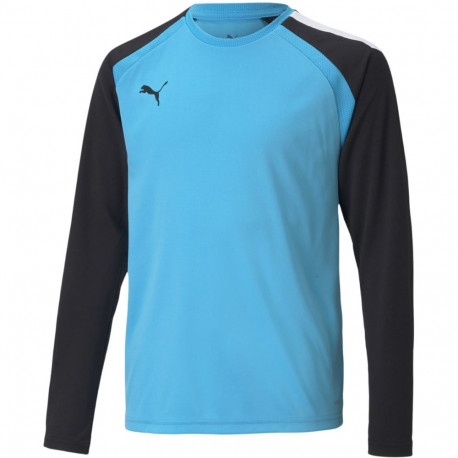 Bluza bramkarska dla dzieci Puma teamPACER GK LS Jersey niebieska 704939 40 116cm