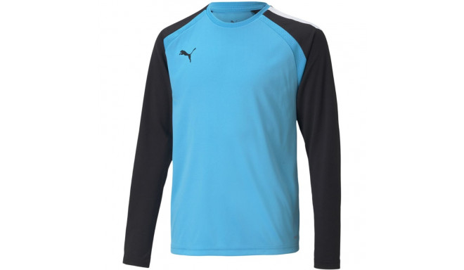 Bluza bramkarska dla dzieci Puma teamPACER GK LS Jersey niebieska 704939 40 164cm