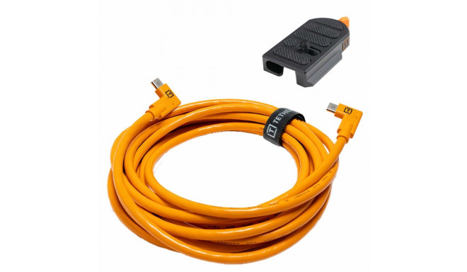 TetherGuard LeverLock ja kaabel | USB-C Dual Right