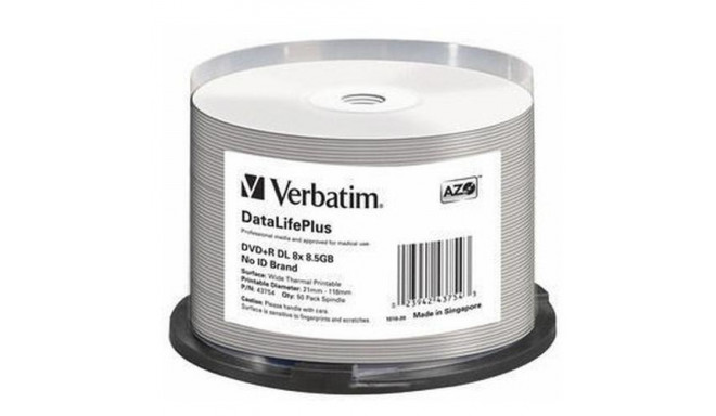 Verbatim DataLifePlus 8.5 GB DVD+R DL 50 pc(s)