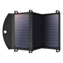 Choetech SC001 solar foldable charger 19W 2x USB-A - black