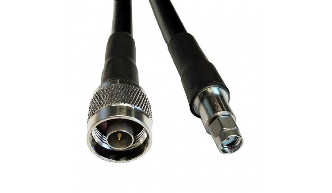 Cable LMR-400, 10m, N-male to RP-SMA-male