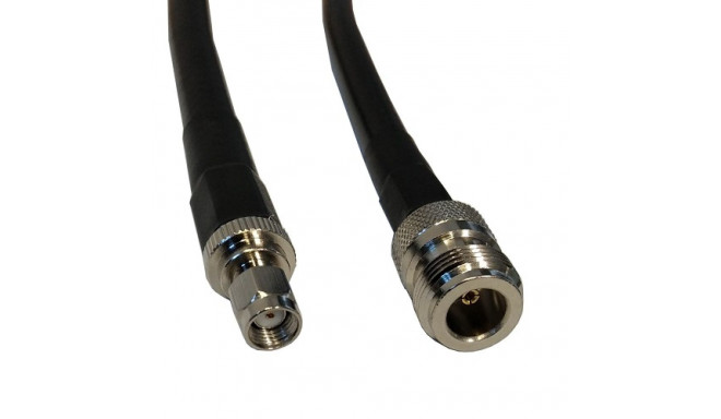 Cable LMR-400, 5m, N-female to RP-SMA-male