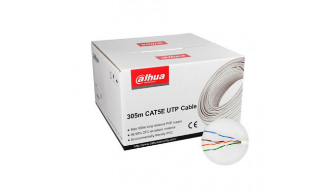 Dahua Indoor CAT5 UTP Cable 1x305m PFM920I-5EUN