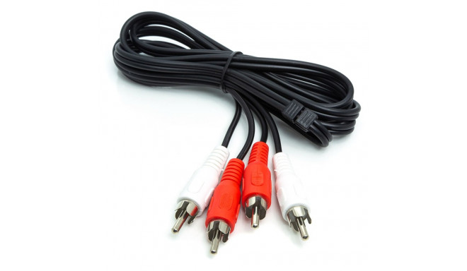 Audio Cable 2x RCA - 2x RCA, 1m