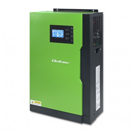 Qoltec 53887 hübriid päikesepaneeli inverter off-grid 5,5kW | 100A | 48V | MPPT | siinus