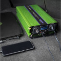 Qoltec Monolith Voltage Converter | Charging the battery | UPS | 2000W | 4000W |12V to 230V |Pure Si