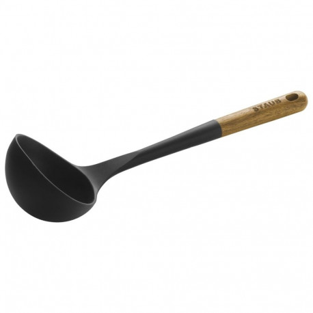 Staub lusikas - 31 cm, pruun-must