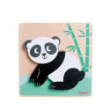 iWood puidust pusle Animal Panda