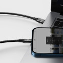 Baseus cable 3in1 Rapid PD USB-C - micro USB + Lightning + USB-C 1,5m black 20W
