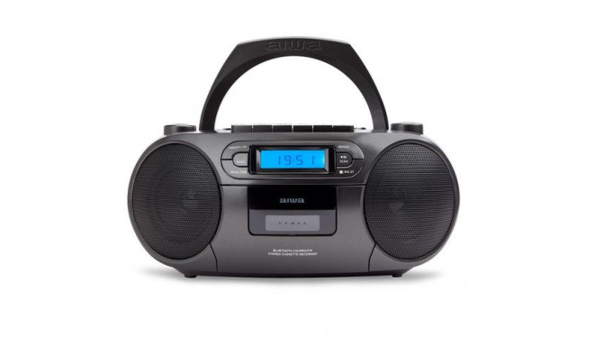 Aiwa BBTC-550BK portable stereo system Digital 6 W FM, PLL Black MP3 playback