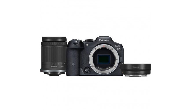 Canon EOS R7 + RF-S 18-150mm F3.5-6.3 IS STM + EF- R MILC 32.5 MP CMOS 6960 x 4640 pixels Black