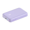 Baseus Magnetic Mini Induction Powerbank 10000mAh 20W - purple + USB-C - USB-C cable