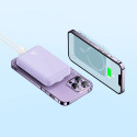 Baseus Magnetic Mini Induction Powerbank 10000mAh 20W - purple + USB-C - USB-C cable