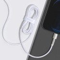 Baseus Cafule Series Metal Data USB-C / Lightning 20W PD cable 1 m - white