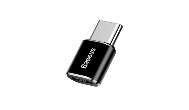 Baseus Mini Micro USB to USB-C adapter - black
