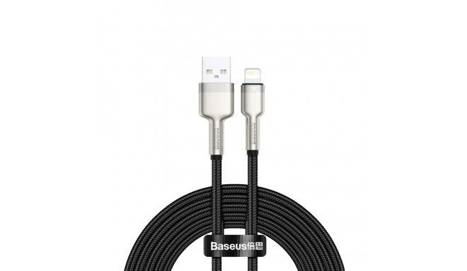 Baseus Cafule Series Metal Data USB-A / Lightning 2.4A cable 1m - black