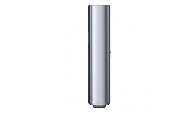 Baseus Orange Dot Wireless Presentation Laser Pointer - Gray (with battery)