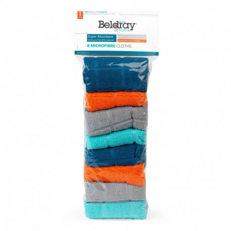 Beldray LA066374FEU7 Super Absorbent Microfibre  Cloths (8 pcs)