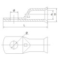 Copper Lug for 10mm2 Cable, 10pcs