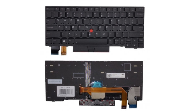 Keyboard LENOVO Thinkpad X13, with Trackpoint, with Backlight, US