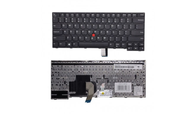Keyboard LENOVO Thinkpad E470, with trackpoint, US