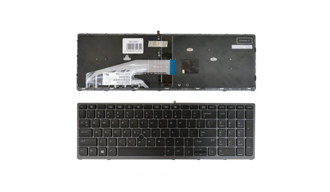 Keyboard HP ZBook 15 G3, G4, 17 G3, G4 (US) with backlight