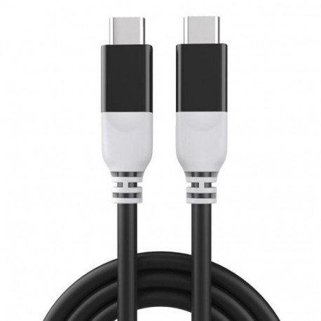 Cable USB-C - USB-C, PD100W, USB4 (black, 3m)