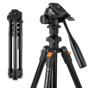 K&F Concept K234A0 video tripod with 3D head and phone holder