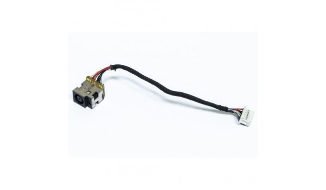 Power jack with cable, HP DV6-3000, DV7-4000