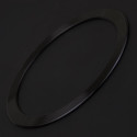 Metal Ring (2 in set) black