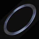 Metal Ring (2 in set) light blue