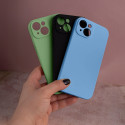 Solid Silicon case for Samsung Galaxy A14 4G light green