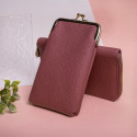 2in1 phone bag pink