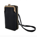 2in1 phone bag black