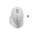 MOUSE NATEC SISKIN 2 SILENT WIRELESS 1600DPI BLUETOOTH 5.0 + 2.4GHZ WHITE