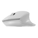 MOUSE NATEC SISKIN 2 SILENT WIRELESS 1600DPI BLUETOOTH 5.0 + 2.4GHZ WHITE