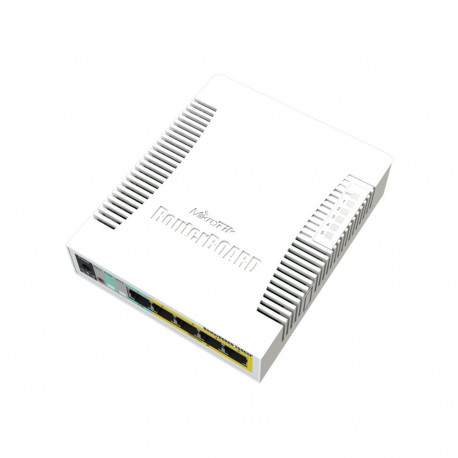 MikroTik kommutaator RB260GSP/CSS106-1G-4P-1S 5port GbE 1xGbE SFP PoE