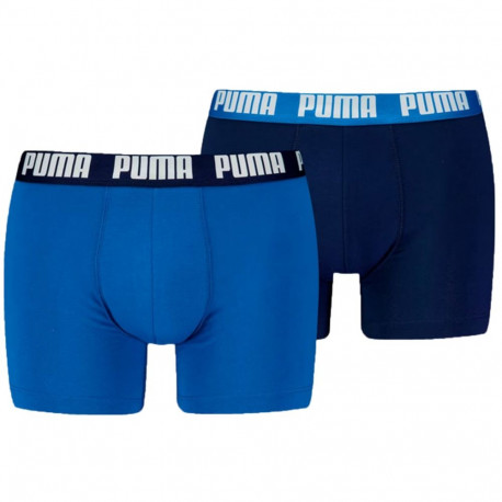 Bokserki męskie Puma Everyday Basic 2p niebieskie, granatowe 938320 04 L