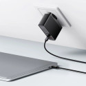 Baseus GaN5 Pro fast charger 2xUSB-C + USB 140W EU black (CCGP100201)