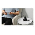 Baseus GaN5 Pro fast charger 2xUSB-C + USB 140W EU black (CCGP100201)
