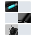Baseus GaN5 Pro fast charger 2xUSB-C + USB 140W EU black (CCGP100201)